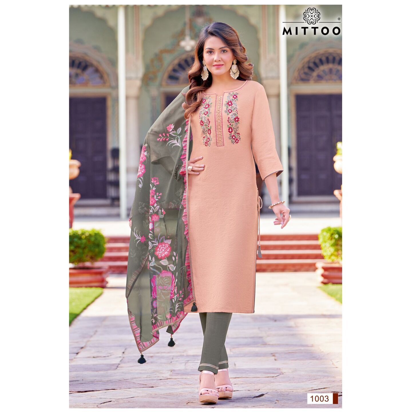 Pant Suits with Duppatta - 3XL
