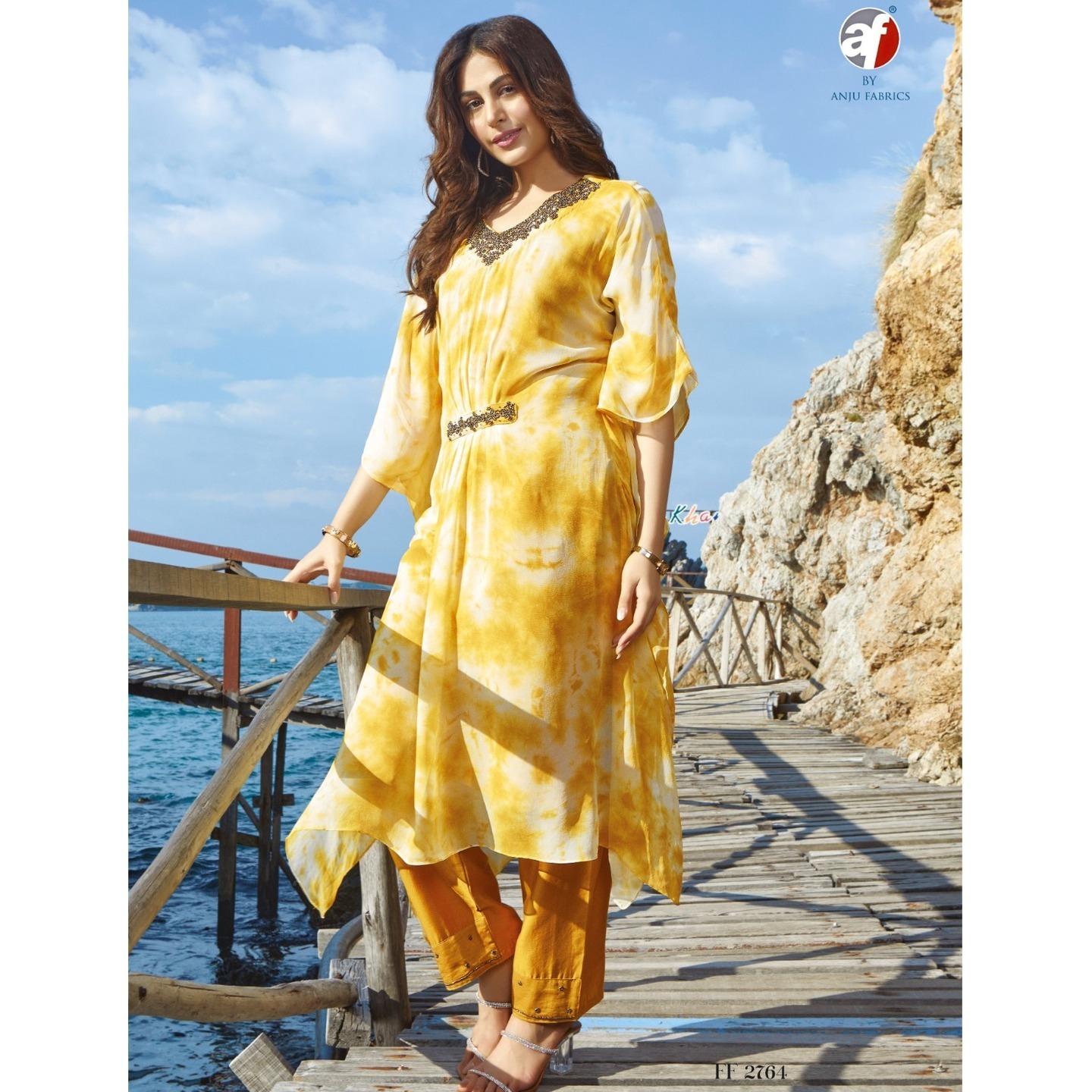 Georgette Kaftan Pant 3XL