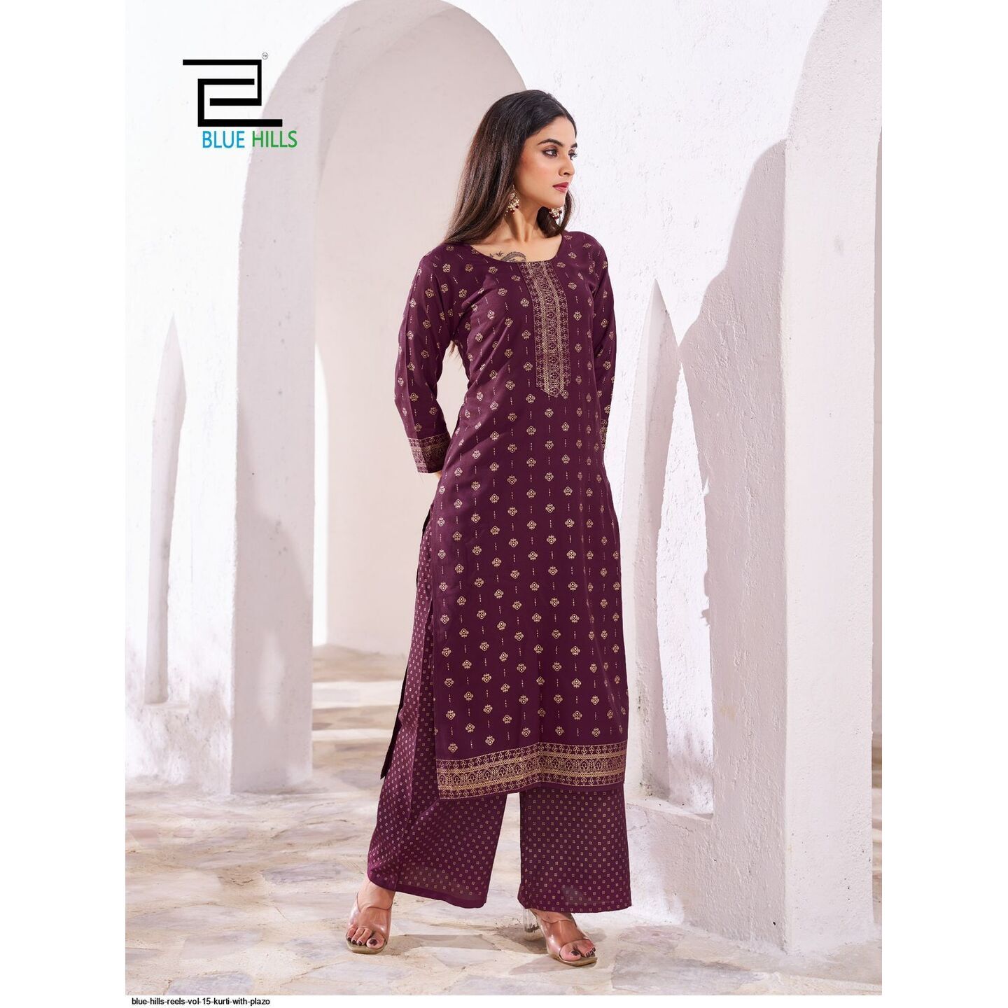 b_Kurti With Plazzo - L XL XXL 3XL 4XL