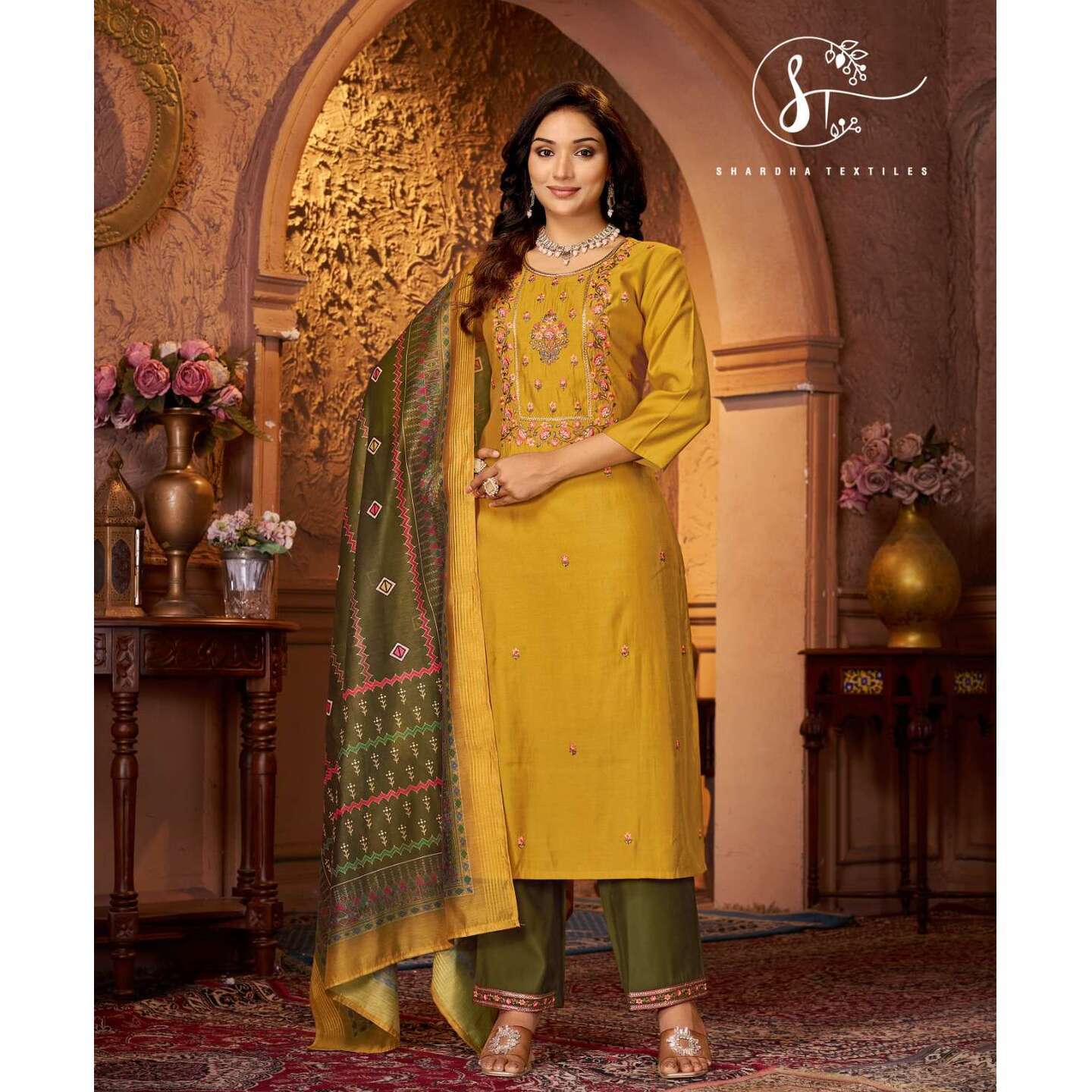 E_Premium Silk Salwar Suits - L XL XXL 3XL