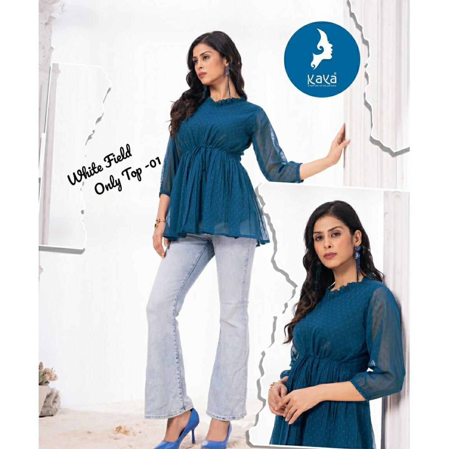 b_Georgette Tops- L XL XXL 3XL 4XL