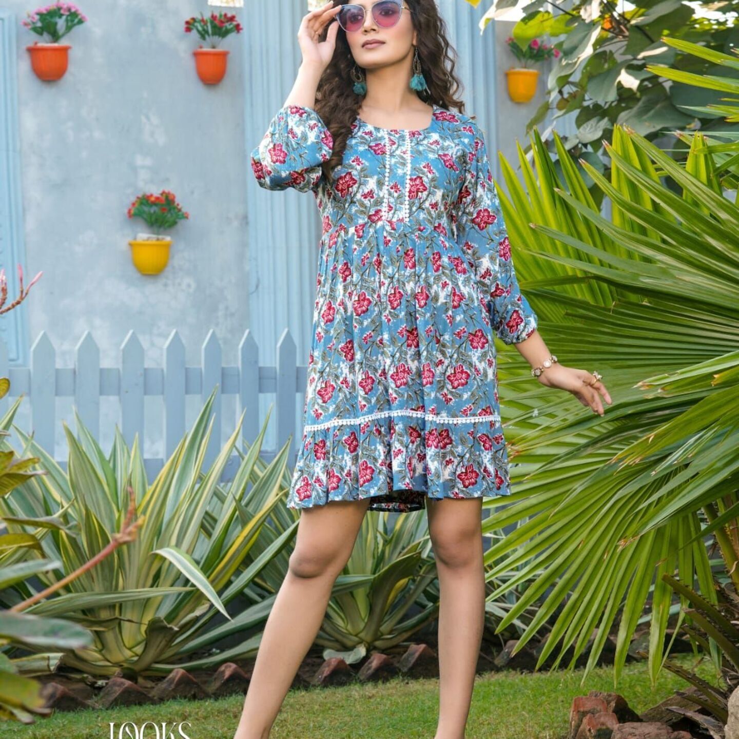 3_IndoWestern Flare Tunics - L XL XXL