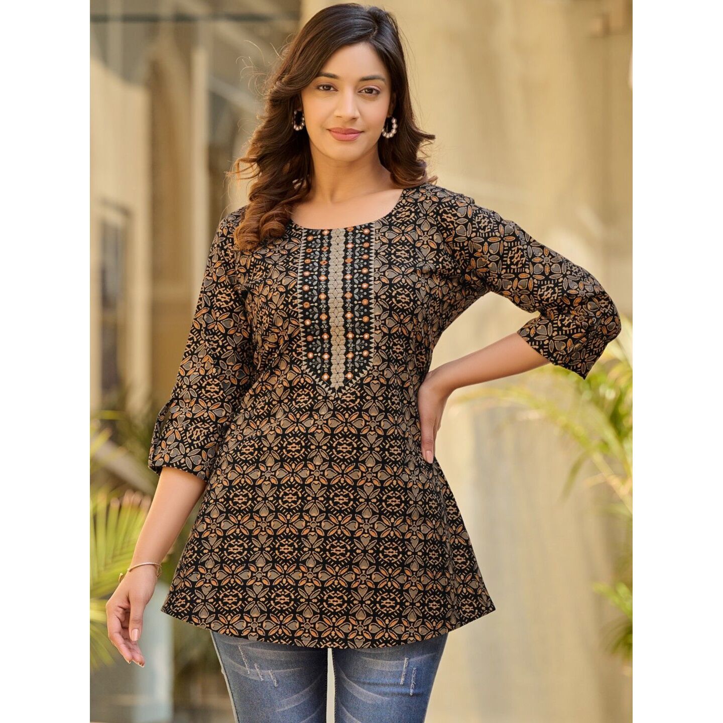 104_Fancy Cotton Tops - L XL XXL