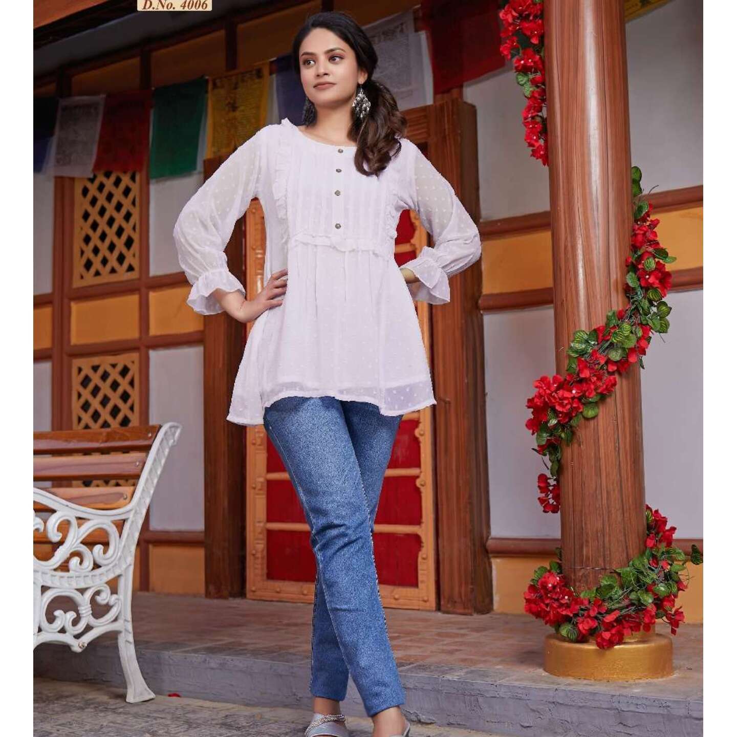 Georgette Tops - L XL XXL