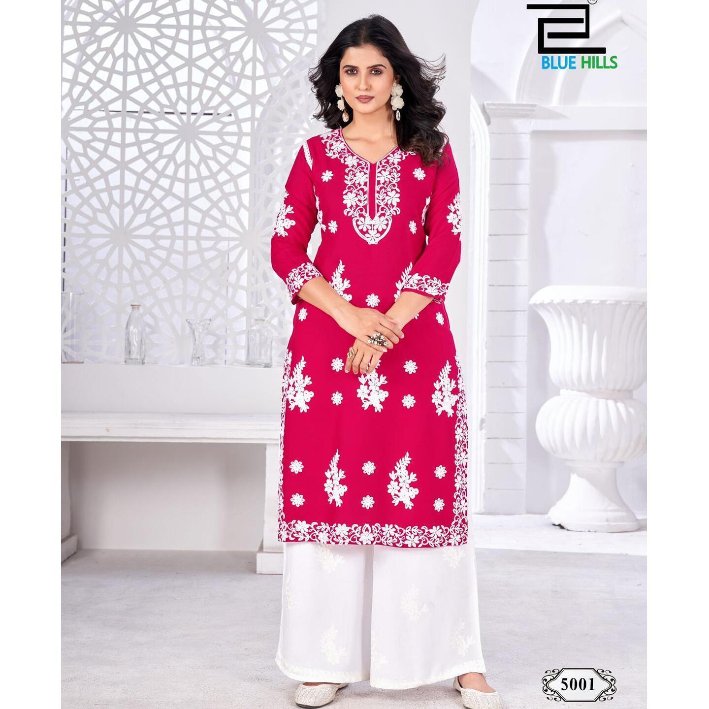 Kurti With Plazzo - L XL XXL 3XL 4XL 5XL