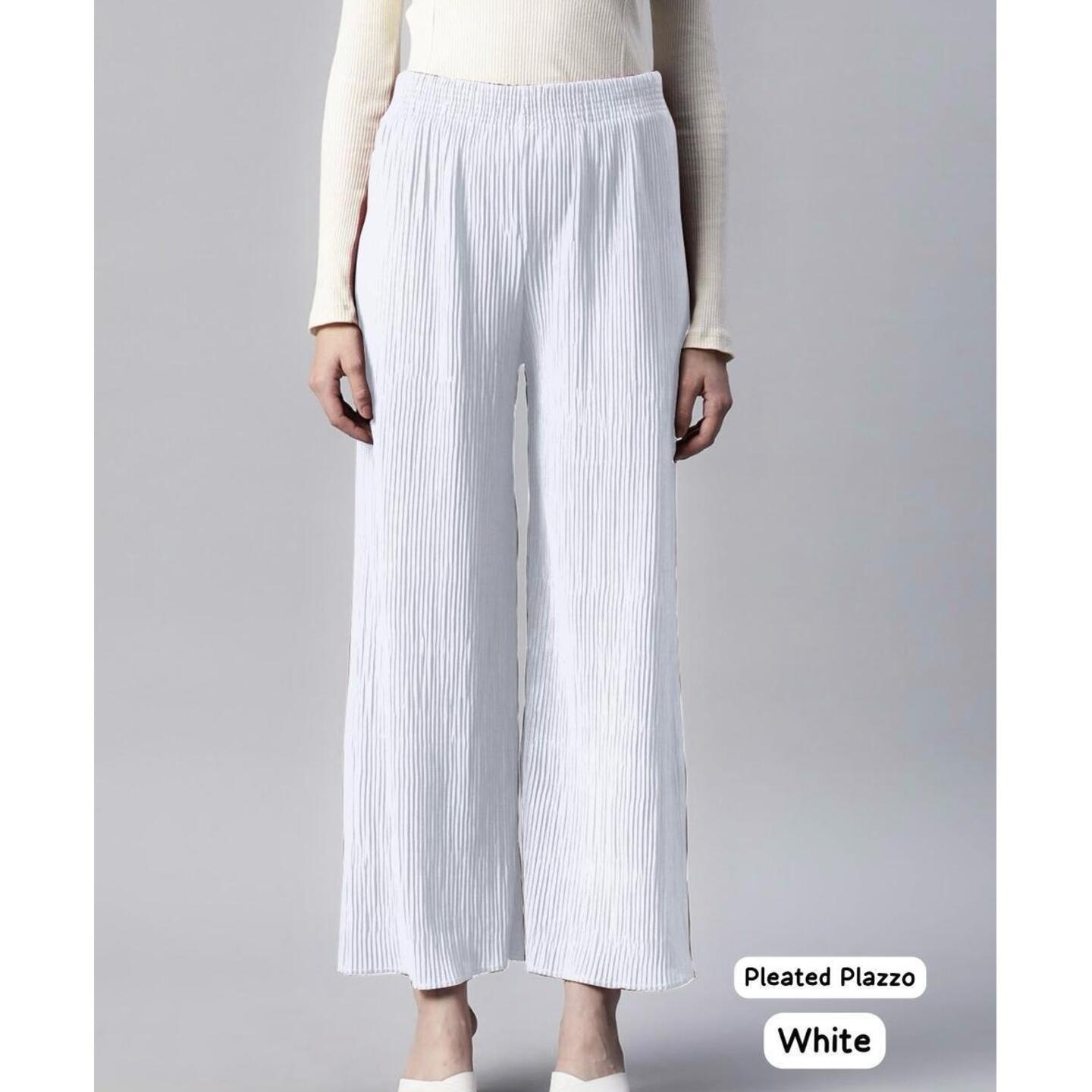 Western Pleating Palazzo