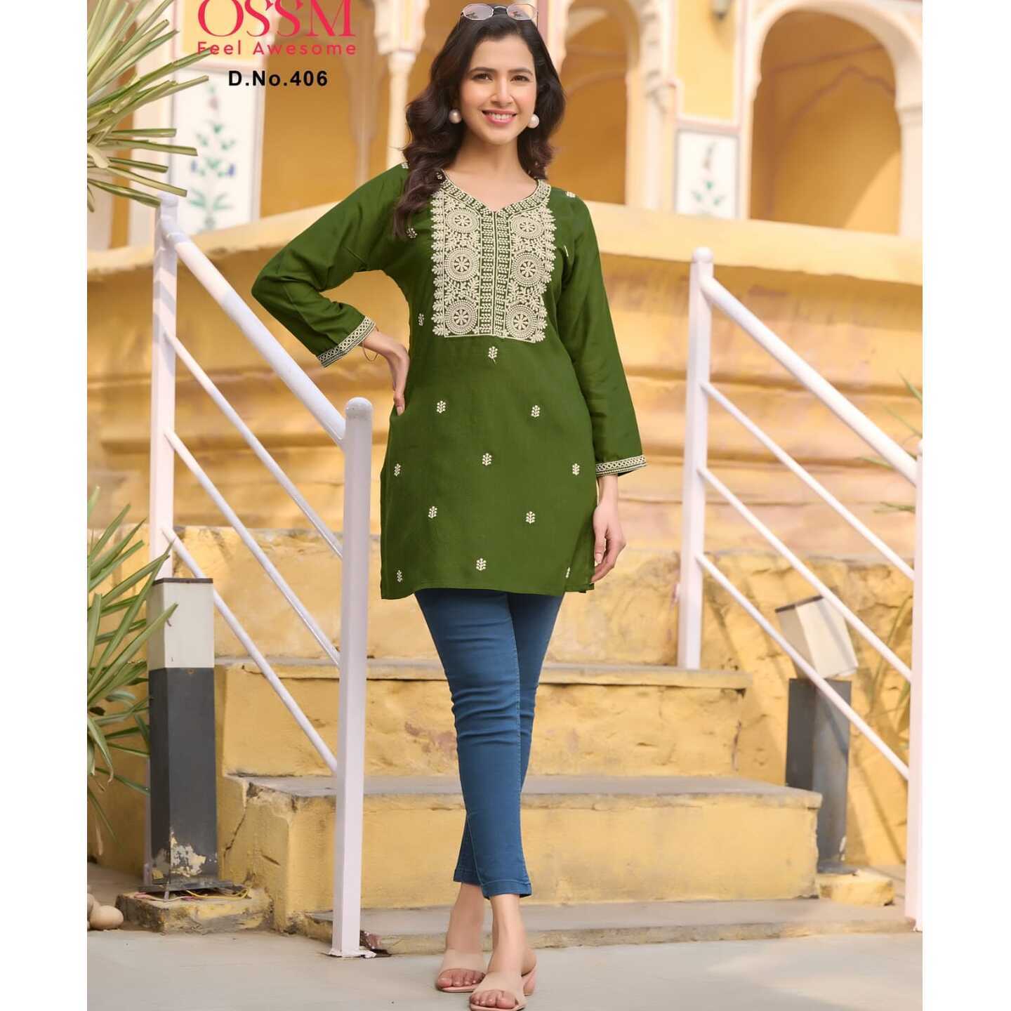 1_Fancy Short Tops - L XL XXL
