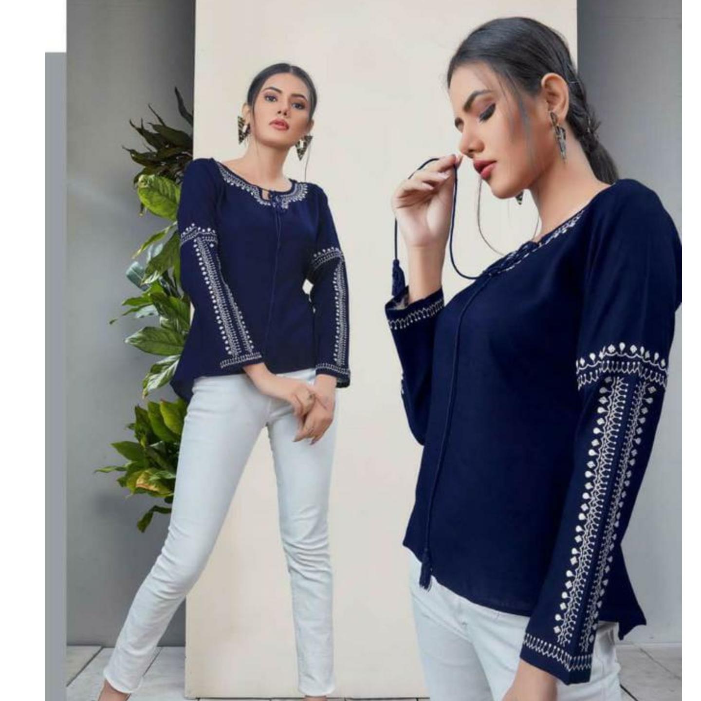 D V Fashion Western Wear Tops Blouses