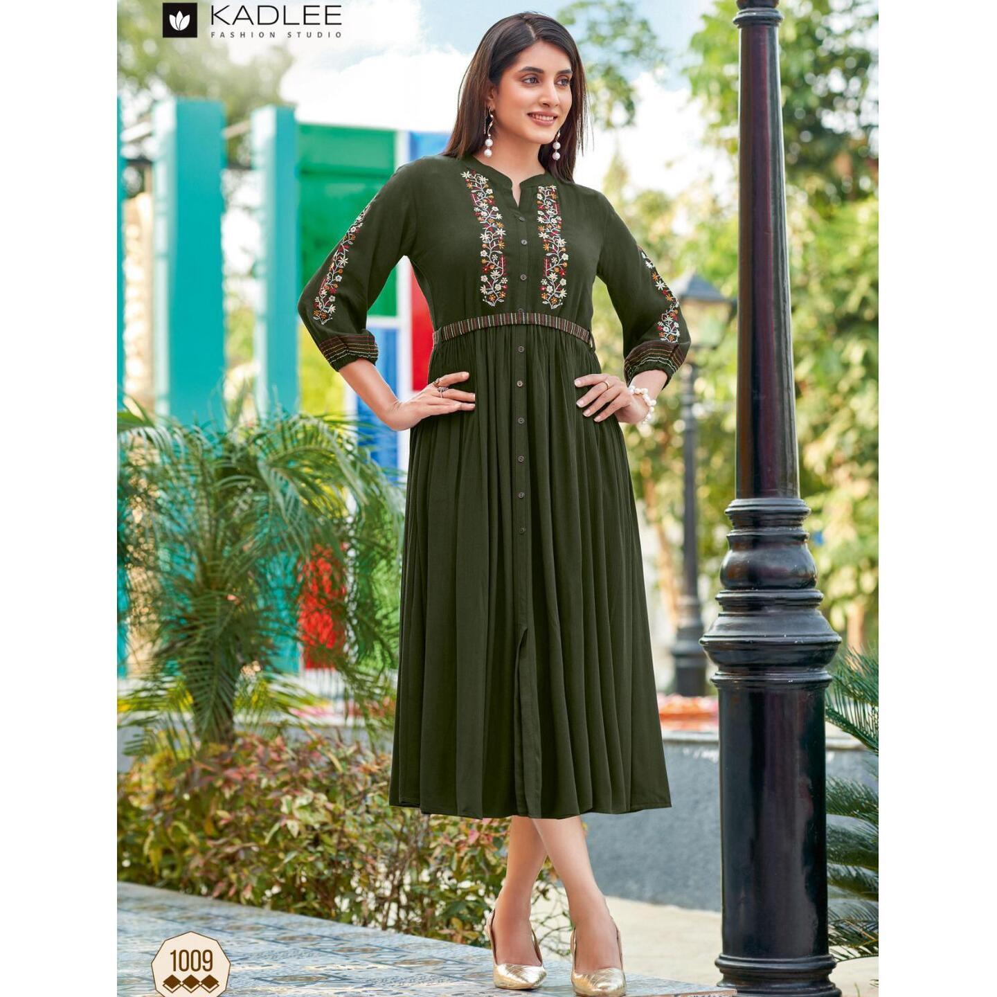 Designer Flare Dress - 3XL