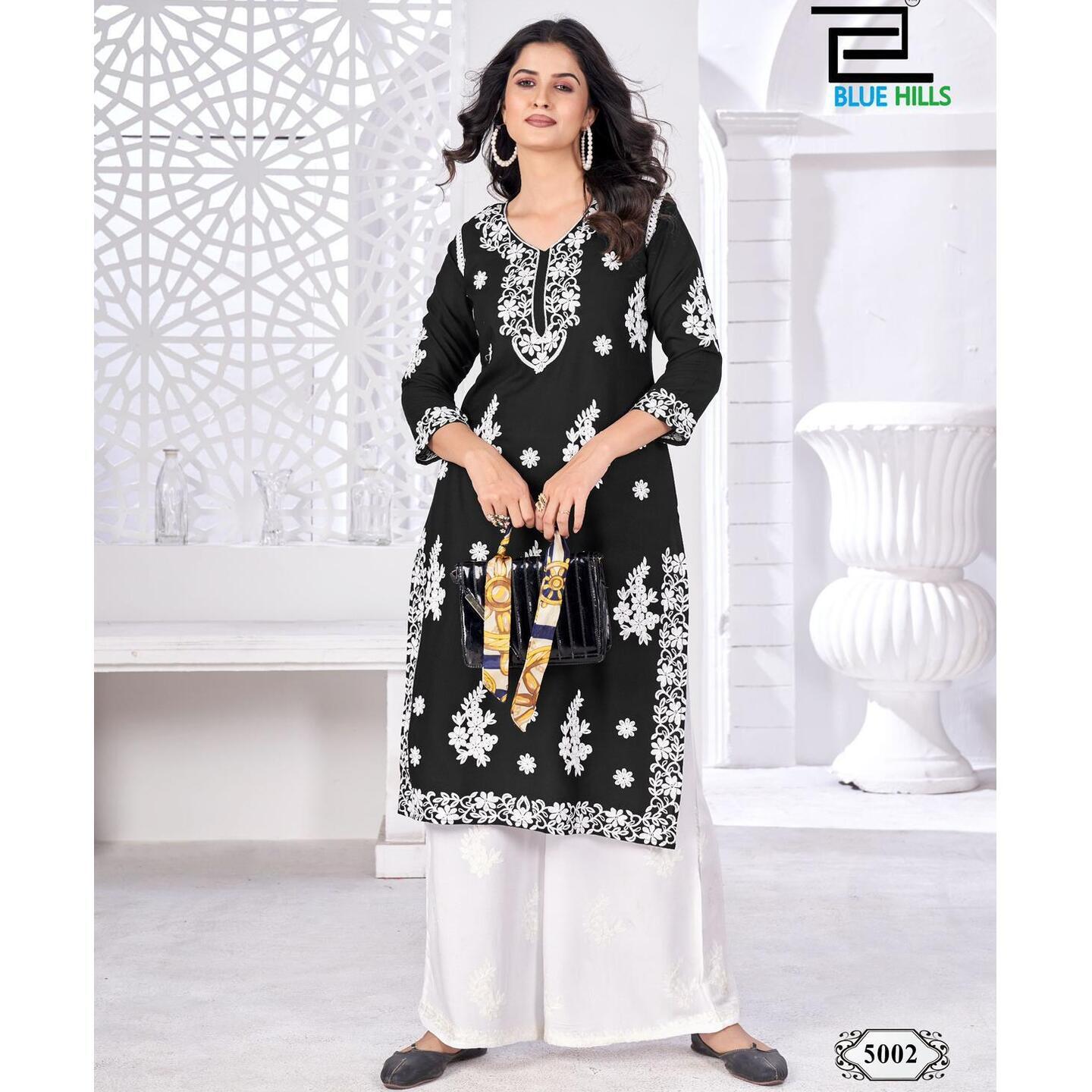Kurti With Plazzo - L XL XXL 3XL 4XL 5XL