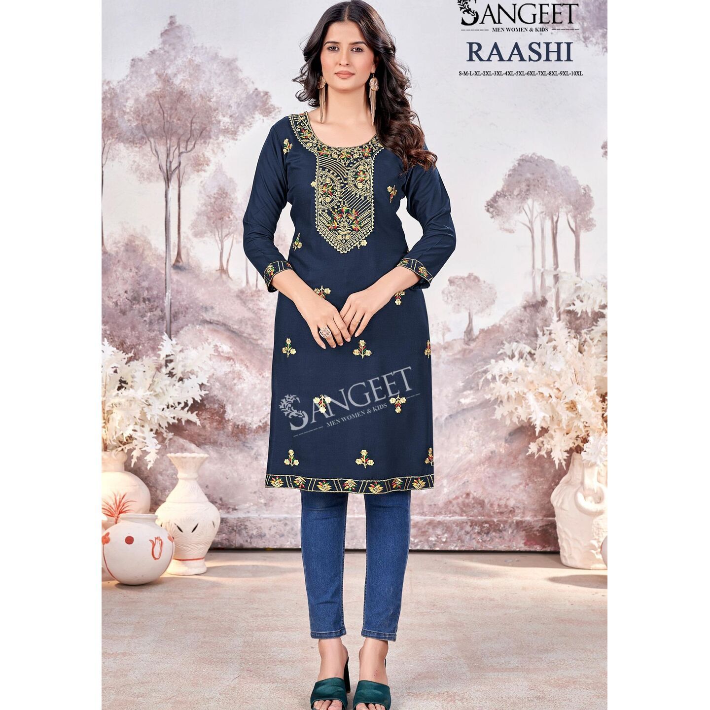 Designer Kurtis - L XL XXL 3XL 4XL