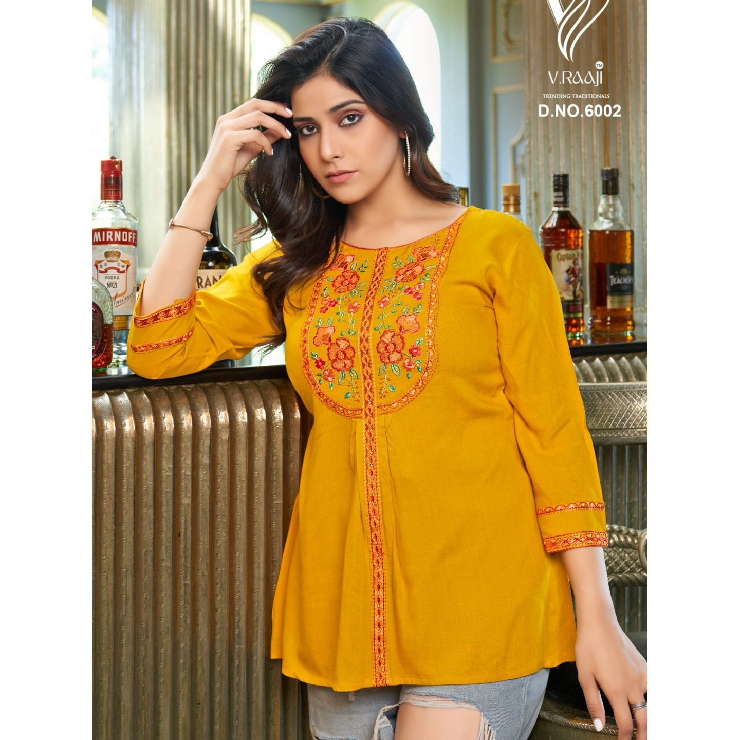 3_IndoWestern Tops - L XXL 3XL