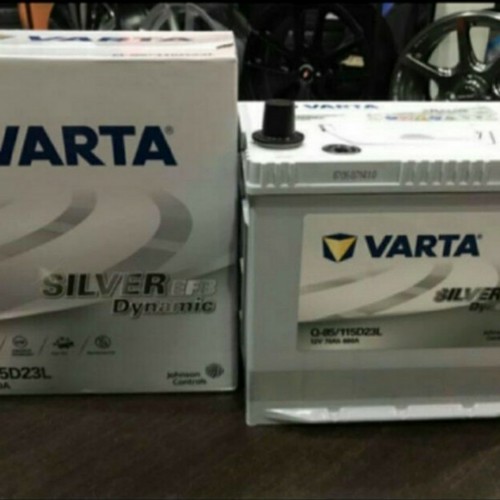 VARTA Q85 EFB Silver Dynamic car batteries.