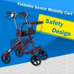 EasiWheels Rollator 3-in-1 Mobility Walker Assist