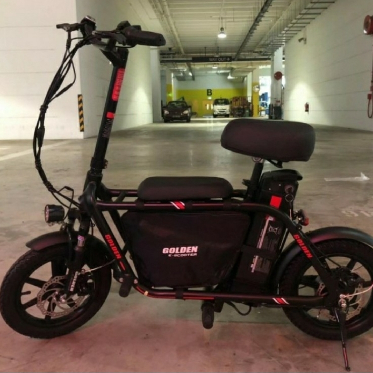 KIDO Seated Electric Scooter UL2272 ESCOOTER