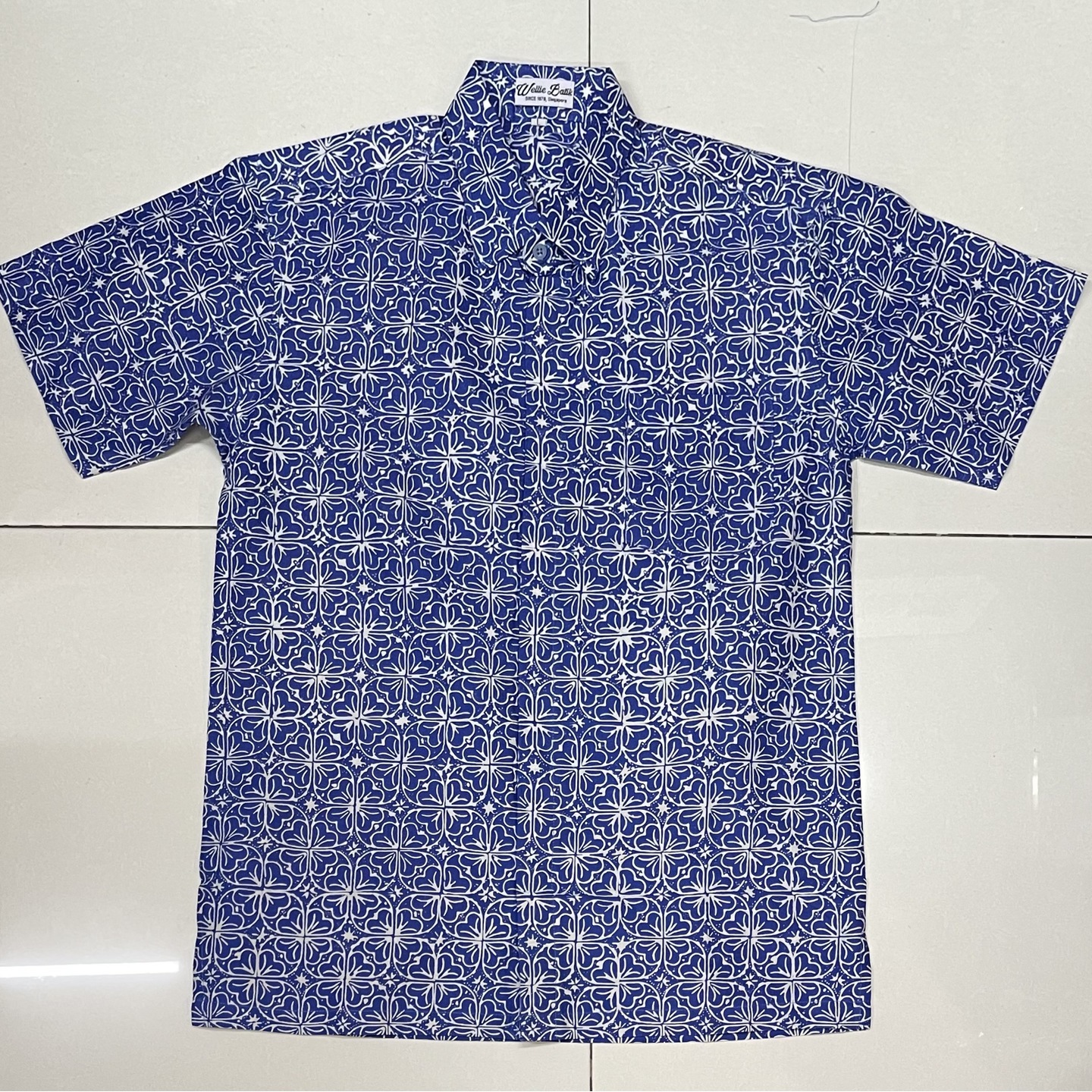 Batik print / Batik Cap short sleeve shirts ( M size )
