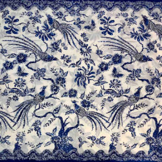 hand stamped batik fabric