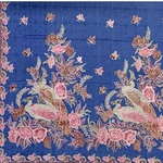 hand woven silk, hand drawn batik fabric
