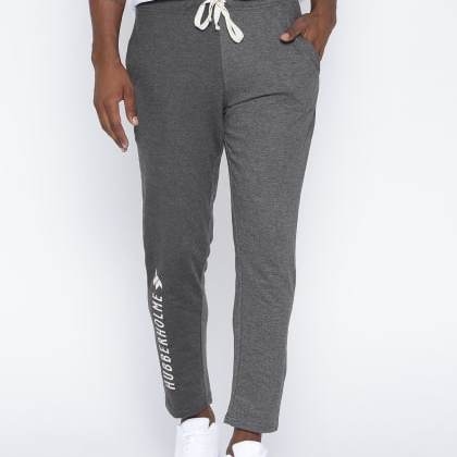 HubberholmeGrey Slim Fit Applique Jogger MJSB-SKU-38