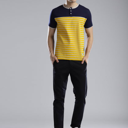 HubberholmeNavy Blue Trousers