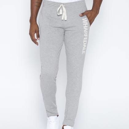 HubberholmeGrey Slim Fit Applique Jogger  MJSB-SKU-37