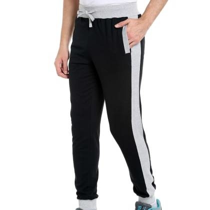 Campus SutraBlack Sports Joggers MJSB-SKU-7