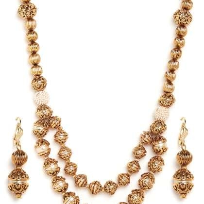 PANASHGold-Toned Jewellery Set