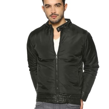 Campus SutraBlack Casual Jacket