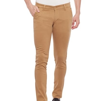 RodamoKhaki Causal Trousers
