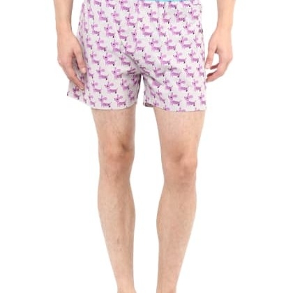 ATORSeDog Printed Grey Boxer  MJSB-SKU-85