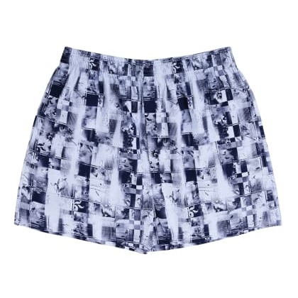 NuoviPoplin Photo Printed White Boxers  MJSB-SKU-66