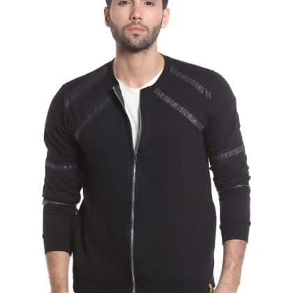 Campus SutraBlack Casual Jacket
