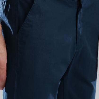 HubberholmeBlue Slim Fit Trousers
