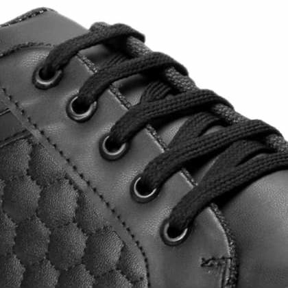 WOAKERSDesigner Black Synthetic Casual Shoes