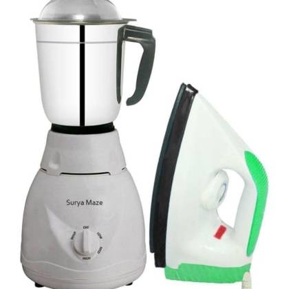Surya Maze1 Jar Mixer Grinder With Automatic Iron, 500 Watt OFZ-SCO-37