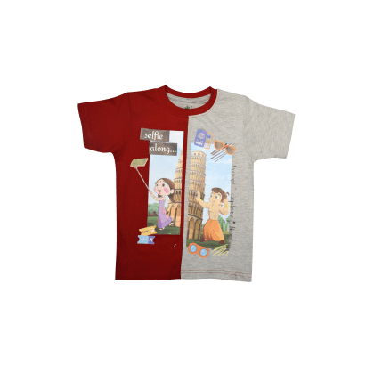 Chhota BheemGraphic Printed Regular T-Shirt