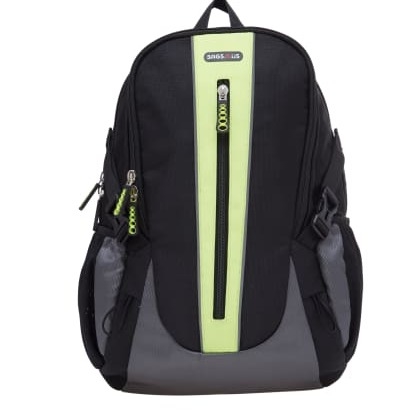 BagsRusBlack 15.6 Inch Laptop Backpack Travel Bag With Night Reflector SKU-PAC-11