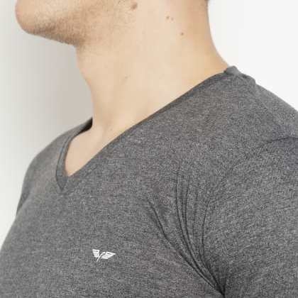 DEFENDERDefender - Grey Colour T-Shirt