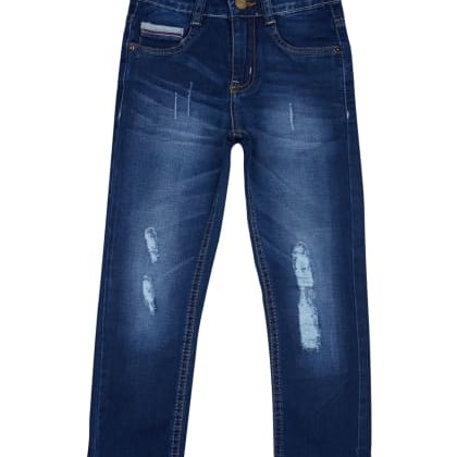 TALES & STORIESBlue Elastane Jeans