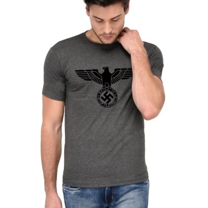 Trends TowerEagle -Charcoal Printed T-Shirt MTS-SKU-14