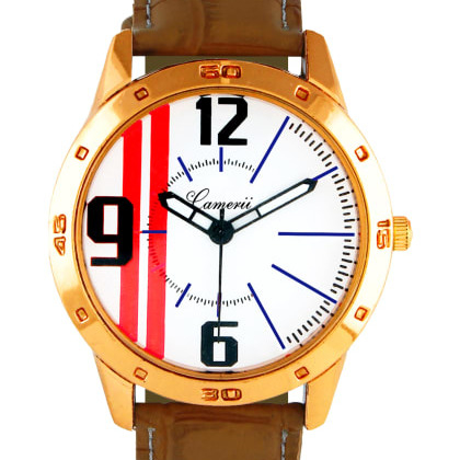 CameriiElegance Black Dial Wrist Watch Men-Acc-04