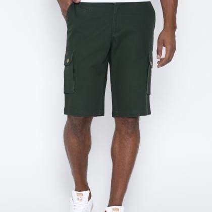 HubberholmeGreen Cargo Shorts MJSB-SKU-118