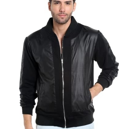 Campus SutraBlack Casual Jacket