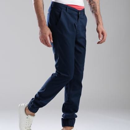 HubberholmeBlue Slim Fit Trousers