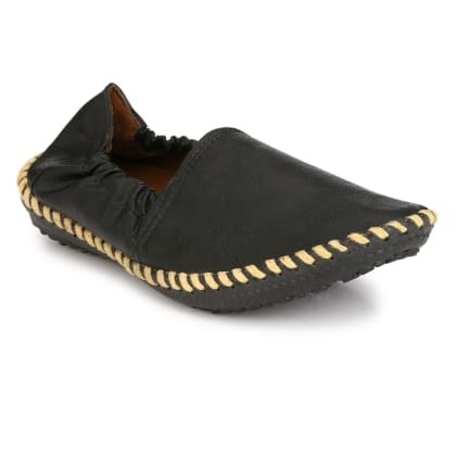 Eego ItalyBlack Synthetic Leather Loafers OFZ-SCO-87