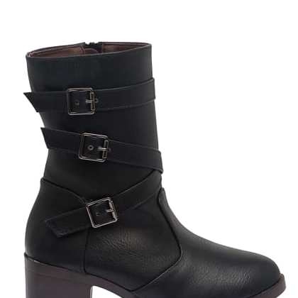 20DressesIconic Buckle Boots wmb-sku-10