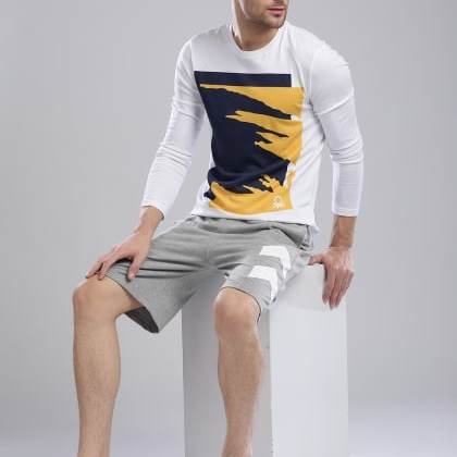 HubberholmeGrey Shorts MJSB-SKU-115