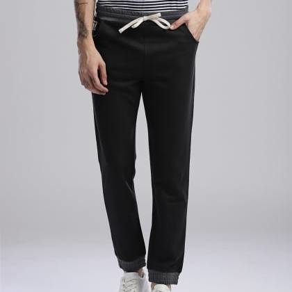 HubberholmeBlack Track Pants MJSB-SKU-18