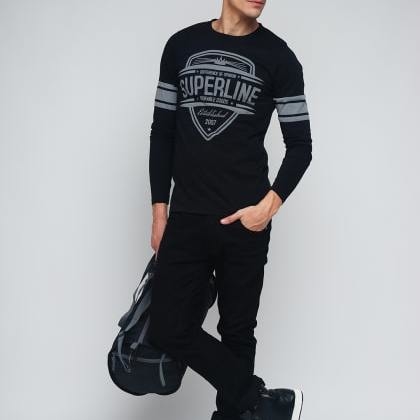 Difference Of OpinionBlack Cotton T-Shirt
