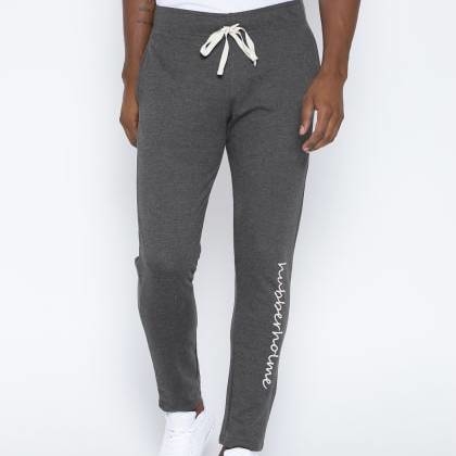 HubberholmeGrey Slim Fit Applique Jogger MJSB-SKU-42